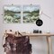 Stupell Industries Vivid Impressionist Landscape 2pc Framed Giclee Wall Art Set Design by June Erica Vess
